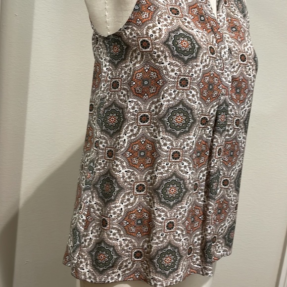 Joie Silk Pattern Sleeveless Blouse size XS - Picture 5 of 7